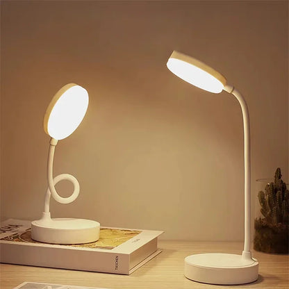 Portable LED Desk Lamp Eye Protection 3 Modes Dimming for Bedroom Bedside USB Touch Charge College Student Book Readin Lamp2024