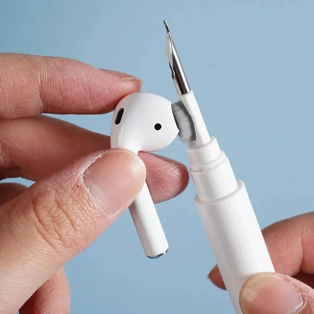2 IN1 Cleaner Kit Set Earphones Cleaning Pen for Airpods 3 Pro Case 13 Brush Headsets Cleaners Earbuds Cleaning Tools