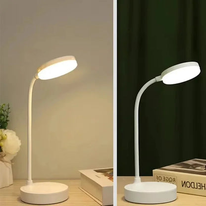 Portable LED Desk Lamp Eye Protection 3 Modes Dimming for Bedroom Bedside USB Touch Charge College Student Book Readin Lamp2024