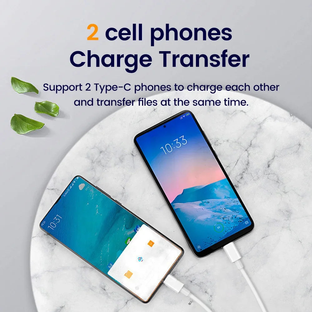 Short 30Cm Type C to USB C Cable Fast Charging for Iphone15 Xiaomi Samsung Huawei Power Bank 25Cm USB to Type C/USB C Data Cable