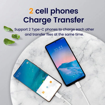Short 30Cm Type C to USB C Cable Fast Charging for Iphone15 Xiaomi Samsung Huawei Power Bank 25Cm USB to Type C/USB C Data Cable